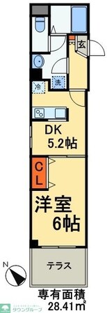 プライディア幕張の物件間取画像
